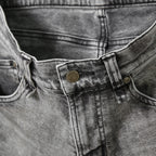 STRUM ストラム / 21SS 美品 11oz オーガニックコットン ストレッチ デニム SKINNY JOHN スキニー パンツ ケミカルエコブリーチ / size 30 (GRAY)