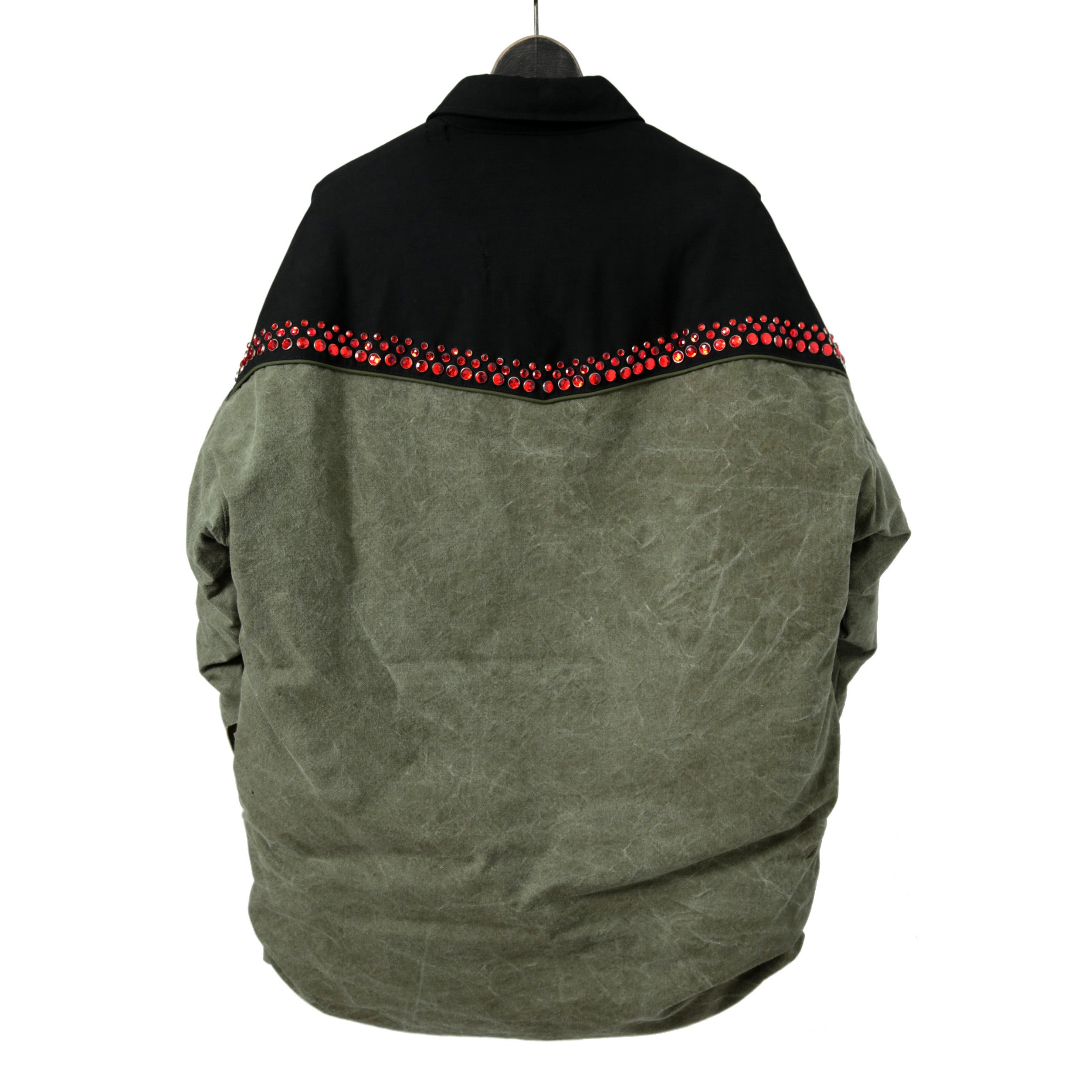 希少 / 新品 READYMADE レディーメイド / Western Down Jacket / Military Tent / size 2 (KHAKI)
