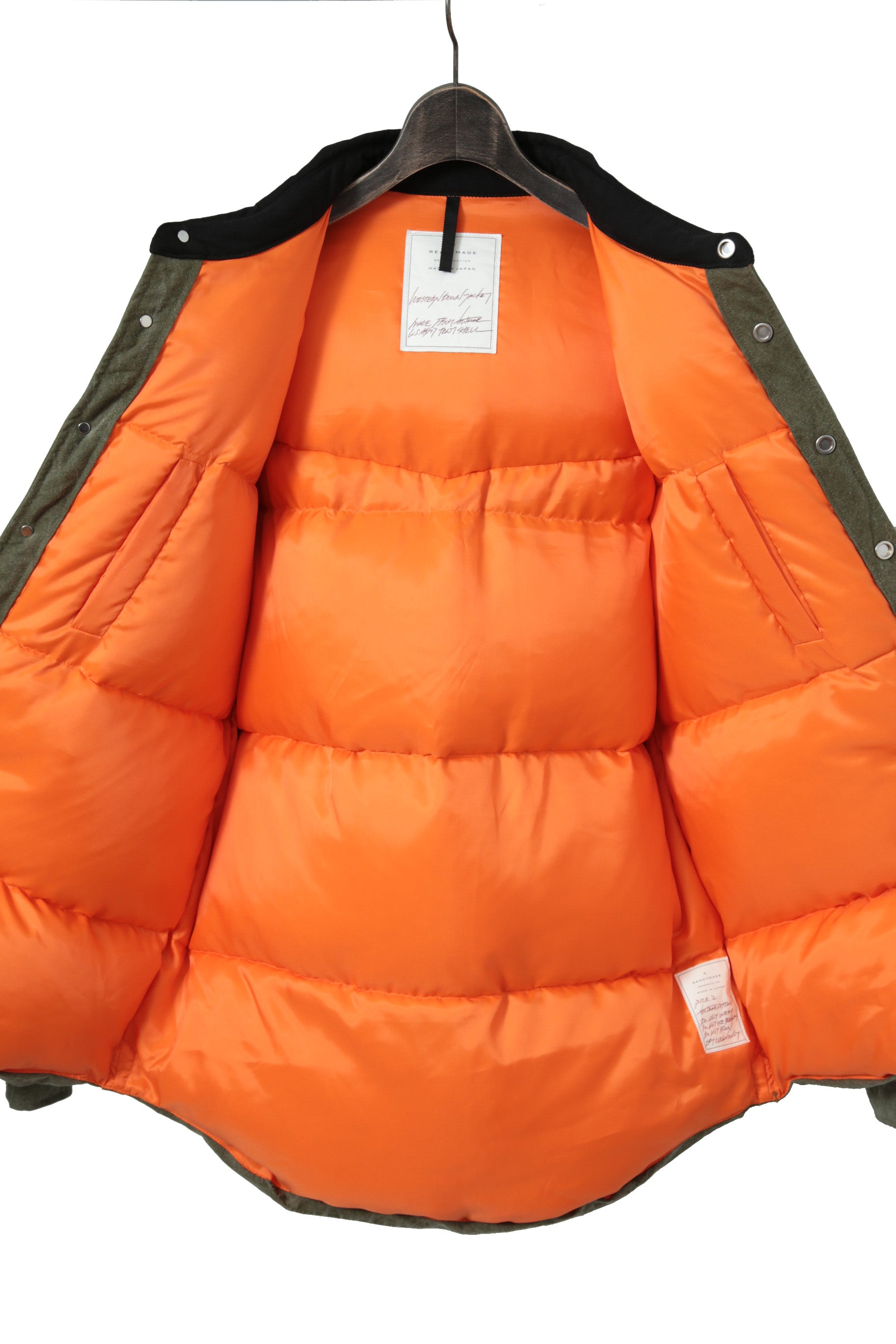 希少 / 新品 READYMADE レディーメイド / Western Down Jacket / Military Tent / size 2 (KHAKI)
