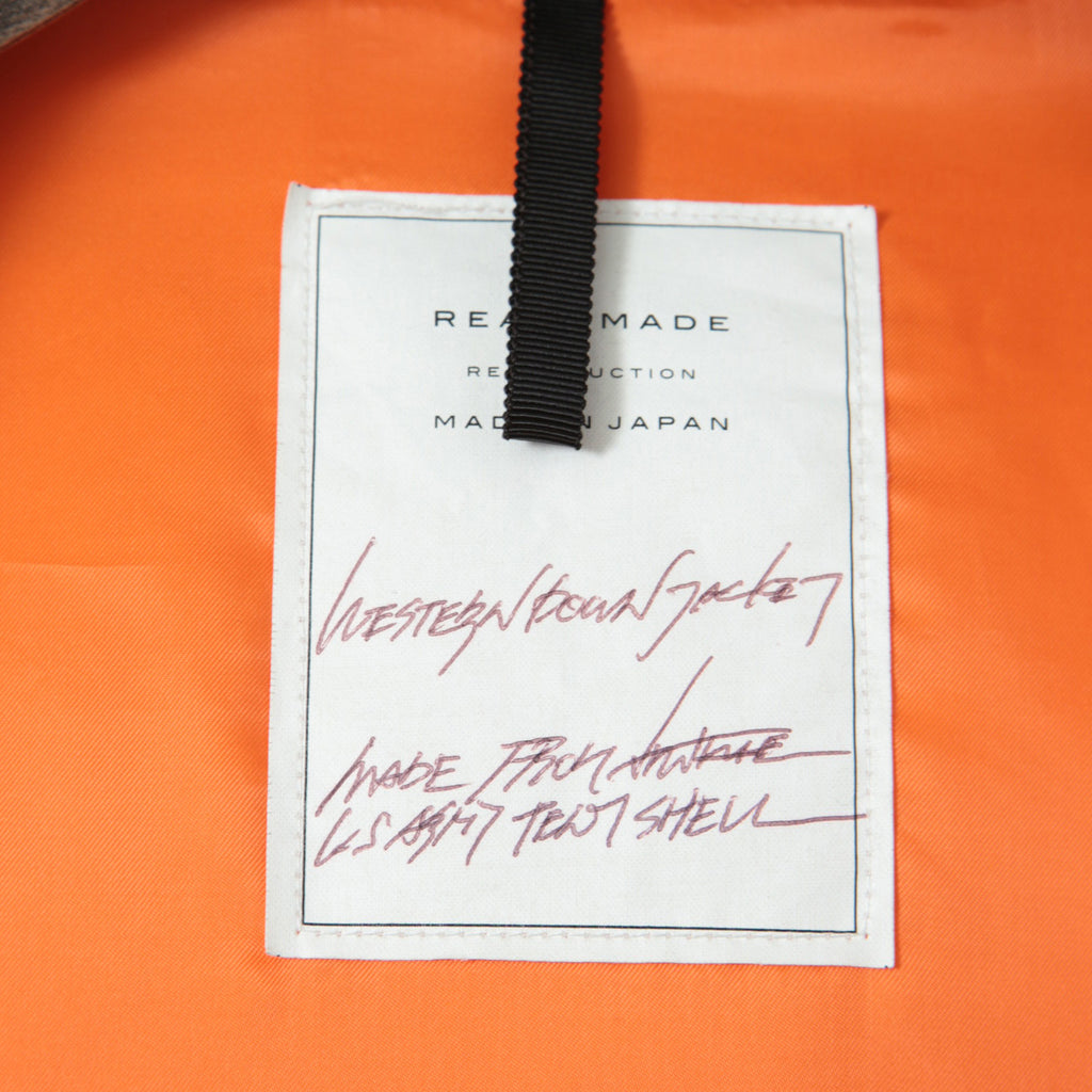 希少 / 新品 READYMADE レディーメイド / Western Down Jacket / Military Tent / size 2 (KHAKI)