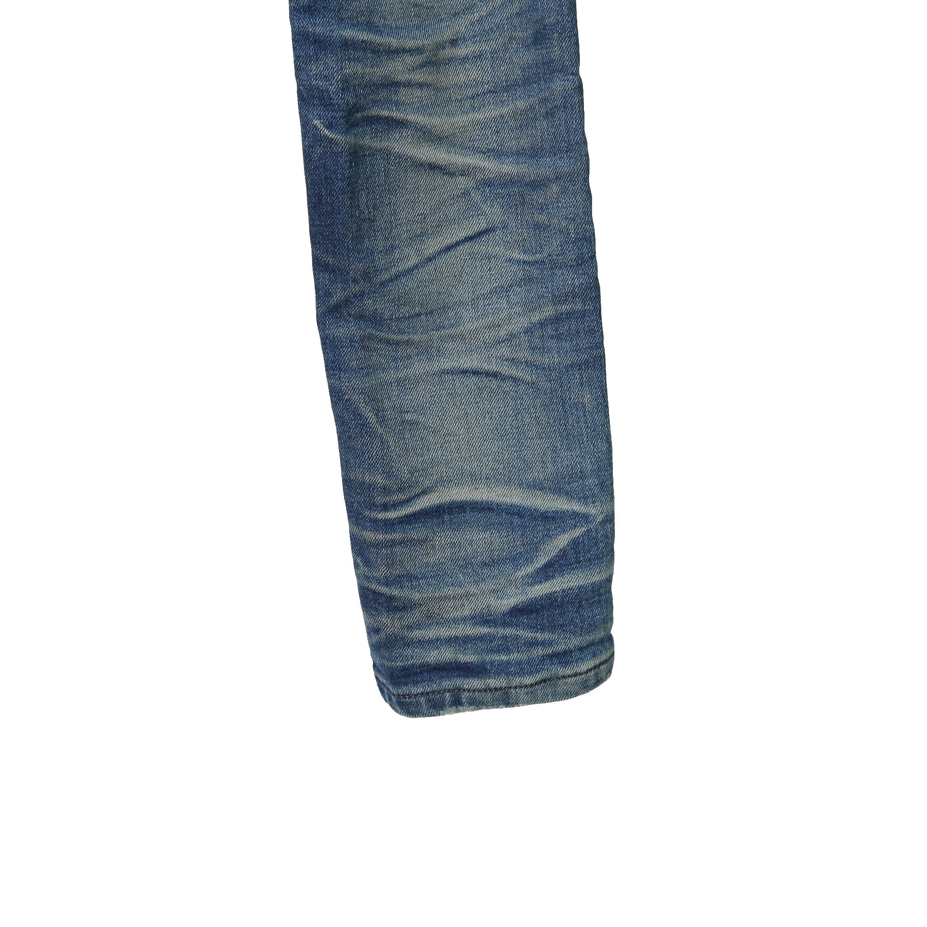 STRUM ストラム / 21SS 美品 12.5oz オーガニックコットン ストレッチデニム SKINNY JOHN スキニー ハードユーズド加工 / size 30 (INDIGO)