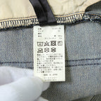 STRUM ストラム / 21SS 美品 12.5oz オーガニックコットン ストレッチデニム SKINNY JOHN スキニー ハードユーズド加工 / size 30 (INDIGO)