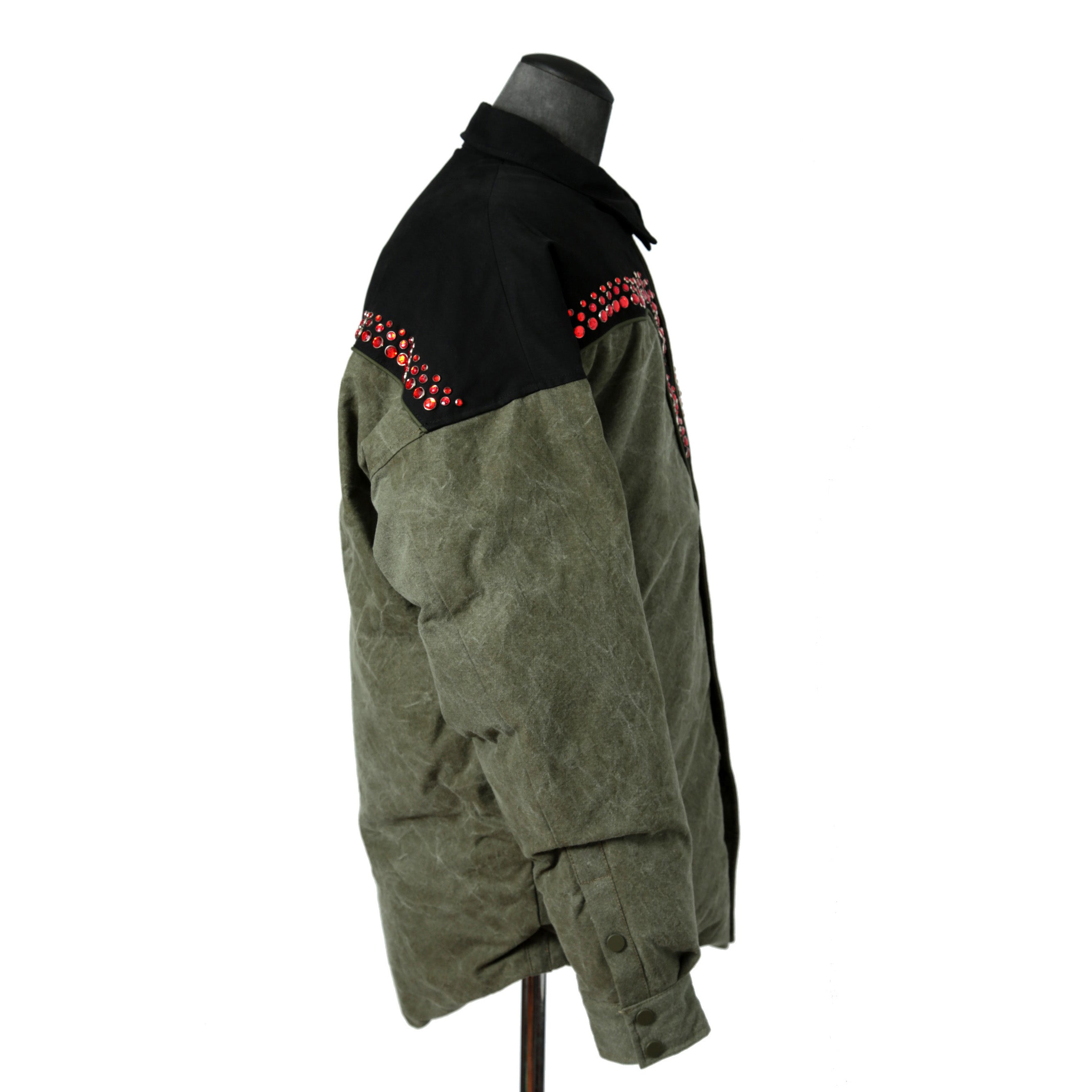 希少 / 新品 READYMADE レディーメイド / Western Down Jacket / Military Tent / size 2 (KHAKI)
