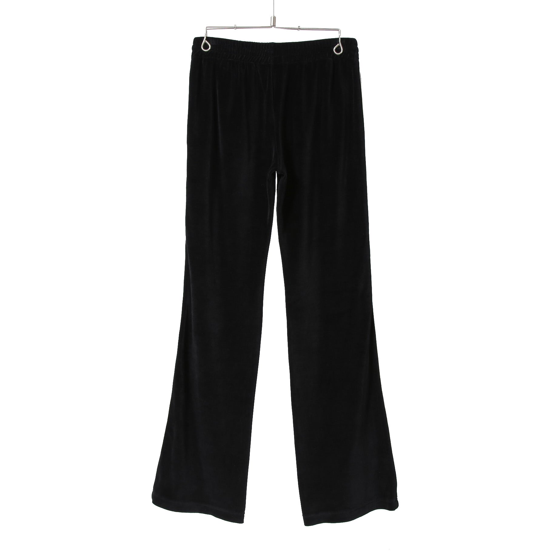 CELINE セリーヌ / 美品 トリオンフ 刺繍 ベルベット トラックパンツ / ベロア ジャージ/  2Z350748Q / size S (BLACK)