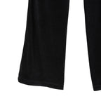 CELINE セリーヌ / 美品 トリオンフ 刺繍 ベルベット トラックパンツ / ベロア ジャージ/  2Z350748Q / size S (BLACK)
