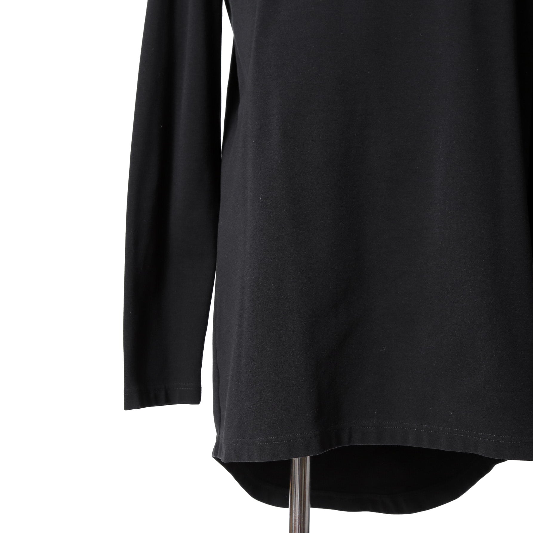 LEMURIA レムリア / 22AW FLOWING LONG SLEEVE TOPS / LUX-WARM Premium 長袖 Tシャツ  / size FREE (BLACK)