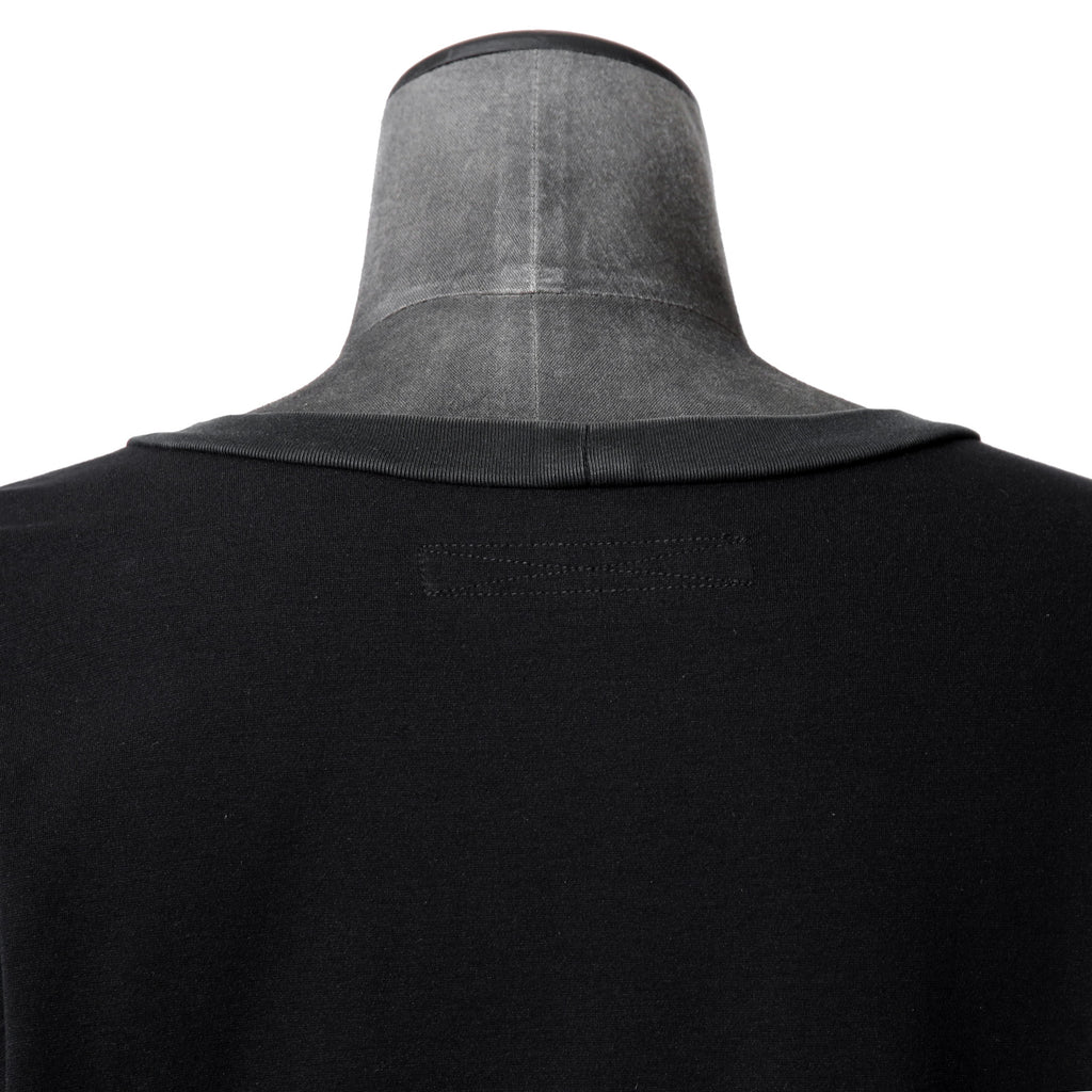 LEMURIA レムリア / 22AW FLOWING LONG SLEEVE TOPS / LUX-WARM Premium 長袖 Tシャツ  / size FREE (BLACK)