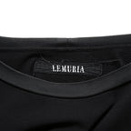 LEMURIA レムリア / 22AW FLOWING LONG SLEEVE TOPS / LUX-WARM Premium 長袖 Tシャツ  / size FREE (BLACK)