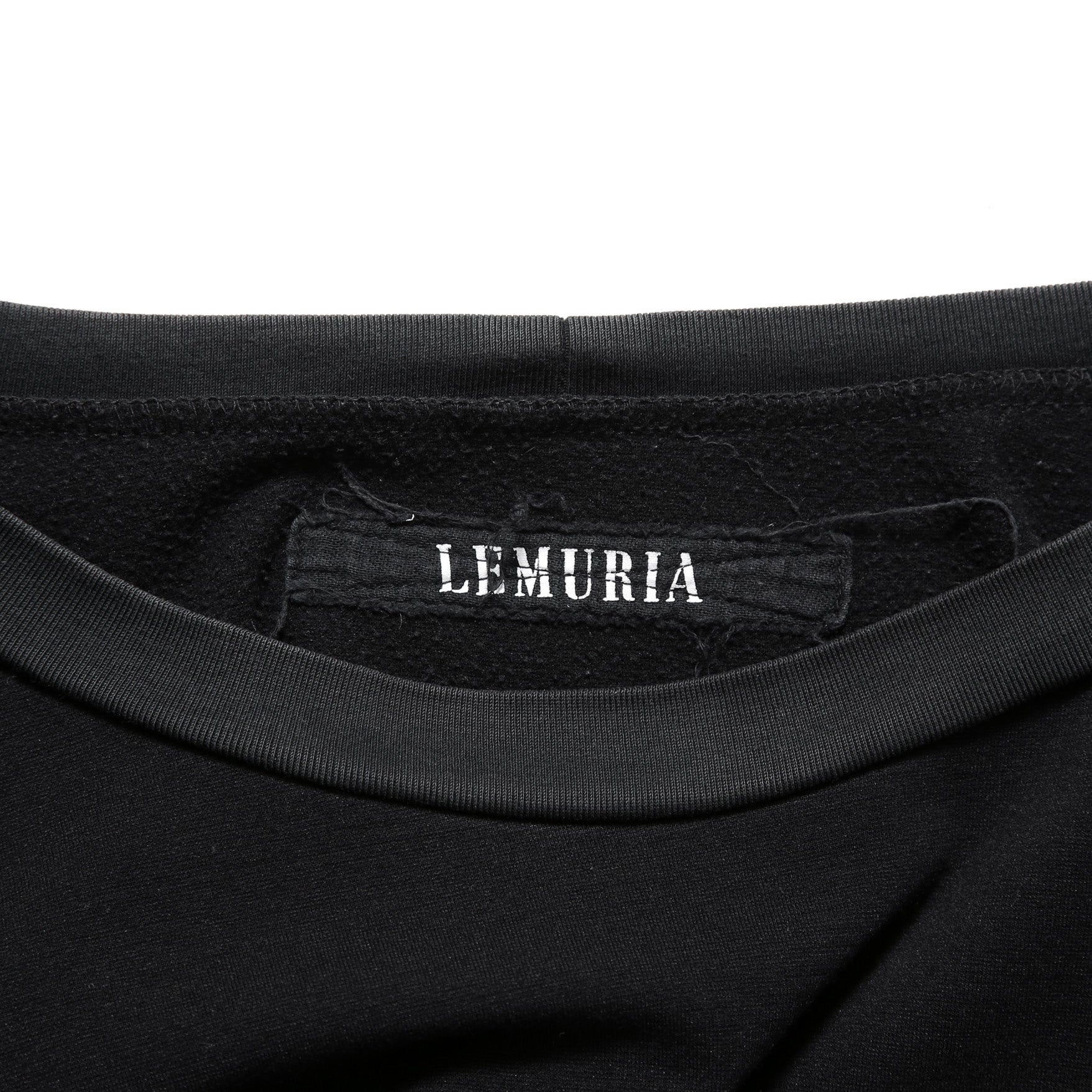 LEMURIA レムリア / 22AW FLOWING LONG SLEEVE TOPS / LUX-WARM Premium 長袖 Tシャツ  / size FREE (BLACK)