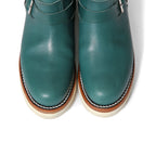 STRUM ストラム / 25SS / 美品 イタリアン ダブルショルダー ショートエンジニアブーツ MATILDA  / size 26cm (TURQUOISE) シューズ