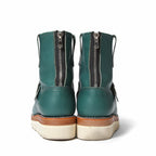 STRUM ストラム / 25SS / 美品 イタリアン ダブルショルダー ショートエンジニアブーツ MATILDA  / size 26cm (TURQUOISE) シューズ