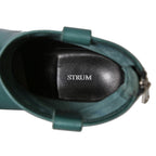 STRUM ストラム / 25SS / 美品 イタリアン ダブルショルダー ショートエンジニアブーツ MATILDA  / size 26cm (TURQUOISE) シューズ