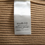 新品 LOUIS VUITTON ルイ ヴィトン / 22AW ボタン装飾 ウール リブ ニット / RW222W PU4 / size M (BEIGE) レディース