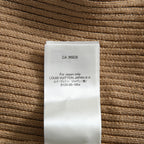 新品 LOUIS VUITTON ルイ ヴィトン / 22AW ボタン装飾 ウール リブ ニット / RW222W PU4 / size M (BEIGE) レディース