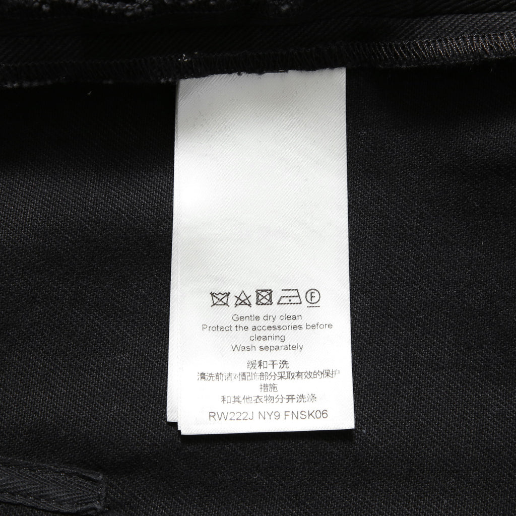 LOUIS VUITTON ルイ ヴィトン /  22AW 美品 ダミエ グラフィット デニム スカート / size 38 (BLACK x GRAY) レディース