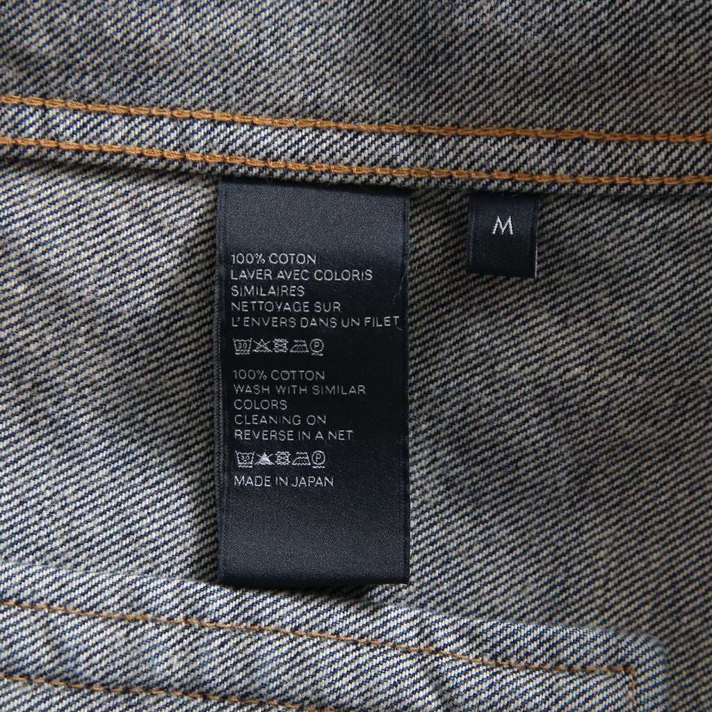 CELINE セリーヌ / 23AW 美品 表参道店 限定 トリオンフ ゴールドチェーン デニムジャケット/ size M (INDIGO) レディース