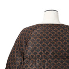 CELINE セリーヌ / 24AW 極上品 ナイロン ショート ダウンジャケット / トリオンフ モノグラム /  2W782344N /  size 36 (BROWN) レディース