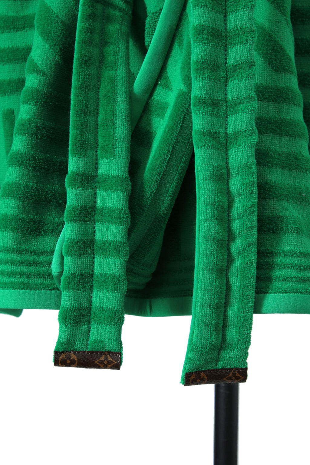 希少 極美品 LOUIS VUITTON ルイ ヴィトン / スターダスト リゾート 2022 バスローブ / size 36 GREEN 1AA8HU