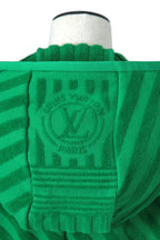 希少 極美品 LOUIS VUITTON ルイ ヴィトン / スターダスト リゾート 2022 バスローブ / size 36 GREEN 1AA8HU