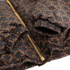 CELINE セリーヌ / 24AW 極上品 ナイロン ショート ダウンジャケット / トリオンフ モノグラム /  2W782344N /  size 36 (BROWN) レディース