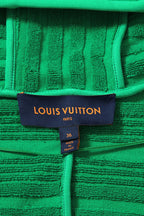 希少 極美品 LOUIS VUITTON ルイ ヴィトン / スターダスト リゾート 2022 バスローブ / size 36 GREEN 1AA8HU