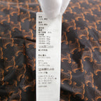 CELINE セリーヌ / 24AW 極上品 ナイロン ショート ダウンジャケット / トリオンフ モノグラム /  2W782344N /  size 36 (BROWN) レディース