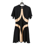 LOUIS VUITTON ルイヴィトン / 21AW モノグラム フラワー カーブ ドレス / 半袖 / RW212UOL FLDR32 / size M