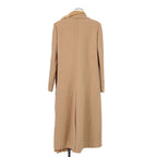 FENDI フェンディ / 2021AW 極美品  キャメルヘア ダブル ブレスト ロングコート / ミンクファー ストール / FF8155 A8GR / size 38 (M) CAMEL