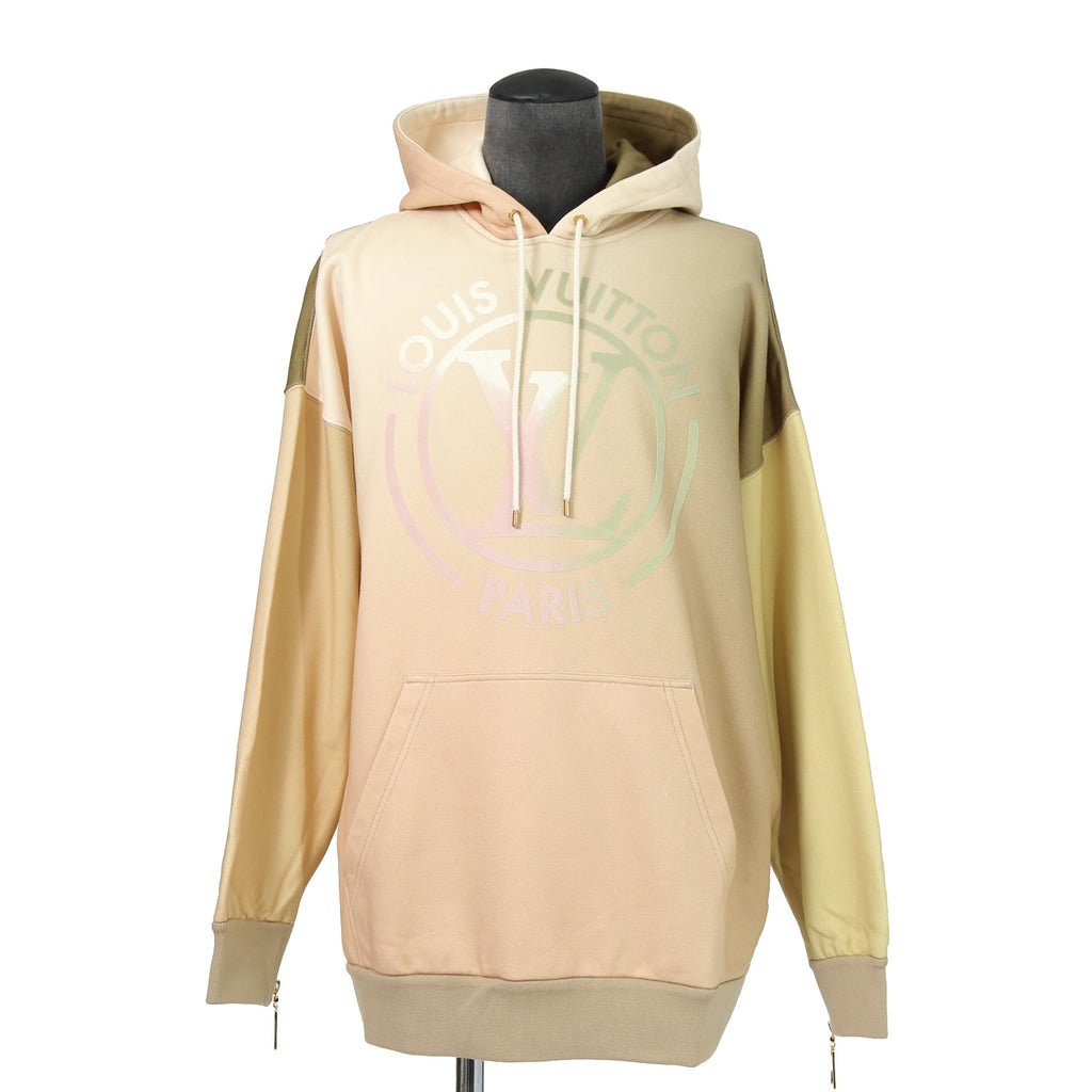 LOUIS VUITTON ルイヴィトン / 22SS 極美品 グラディエント フリースジャージーLV サークル フーディ/ RW222J N58 FNST02 / size L