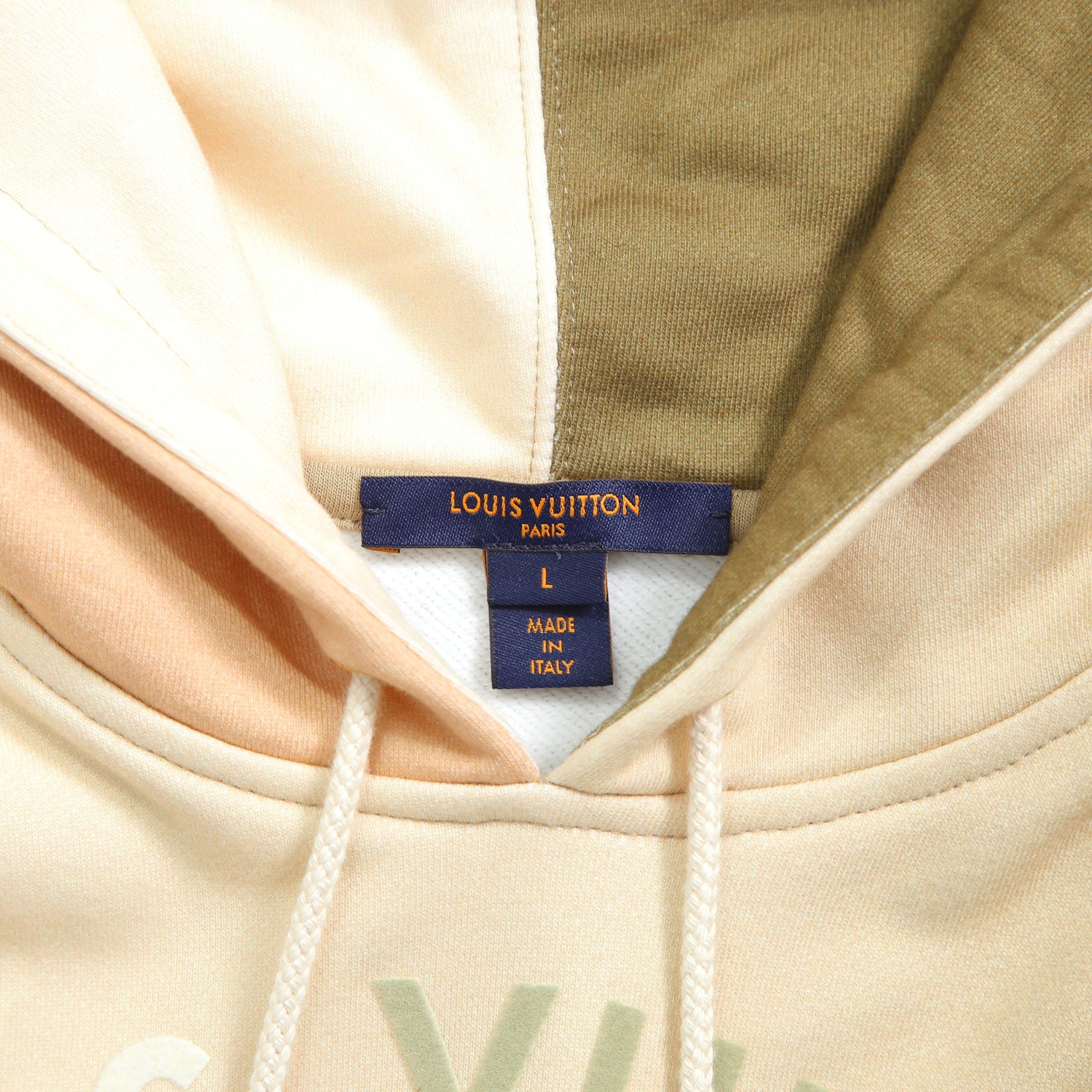 LOUIS VUITTON ルイヴィトン / 22SS 極美品 グラディエント フリースジャージーLV サークル フーディ/ RW222J N58 FNST02 / size L