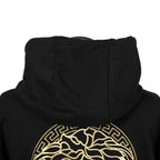 FENDACE フェンダーチェ / フェンディ ヴェルサーチ コラボ / 22SS 極美品 メデューサ ロゴ刺繍 プルオーバー パーカー / FS7906-AK6H / size XXS (BLACK)