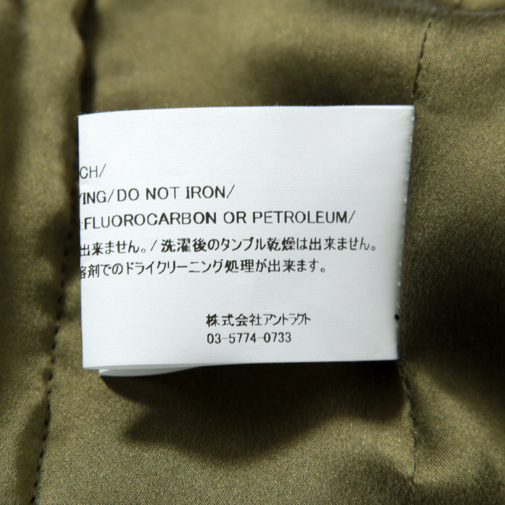 新品 READYMADE レディメイド / 23AW CHECK TWEED SHIRT / size 2 (BLACK / KHAKI) 国内正規品 ツイード シャツ ジャケット