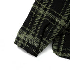 新品 READYMADE レディメイド / 23AW CHECK TWEED SHIRT / size 2 (BLACK / KHAKI) 国内正規品 ツイード シャツ ジャケット