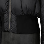 RICK OWENS リックオウエンス / 21FW GETHSEMANE / Girdered Bomber Down Jacket ガードァ ボンバー ダウン ジャケット / RO02A7785-NBNZD5 / size 40 (BLACK) ユニセックス