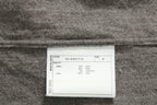 極美品 sus-sous シュスー / ウール/リネン/ カシミア ヘリンボーン スリーピング スモック / size 9 (GRAY)