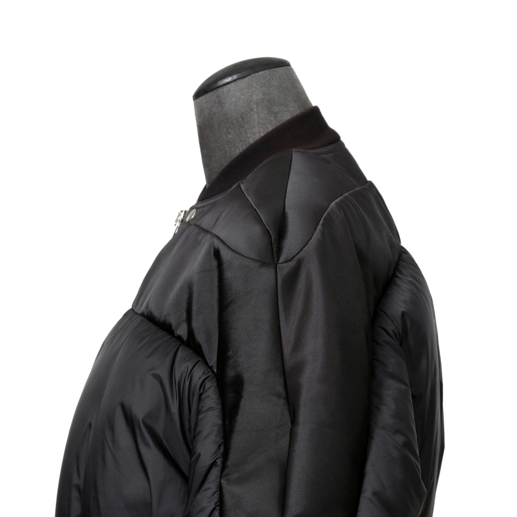 RICK OWENS リックオウエンス / 21FW GETHSEMANE / Girdered Bomber Down Jacket ガードァ ボンバー ダウン ジャケット / RO02A7785-NBNZD5 / size 40 (BLACK) ユニセックス