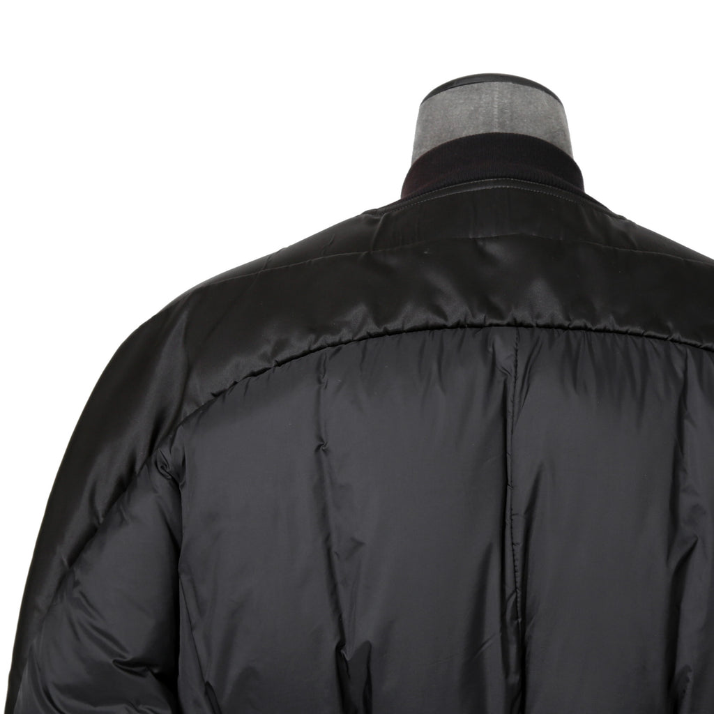 RICK OWENS リックオウエンス / 21FW GETHSEMANE / Girdered Bomber Down Jacket ガードァ ボンバー ダウン ジャケット / RO02A7785-NBNZD5 / size 40 (BLACK) ユニセックス