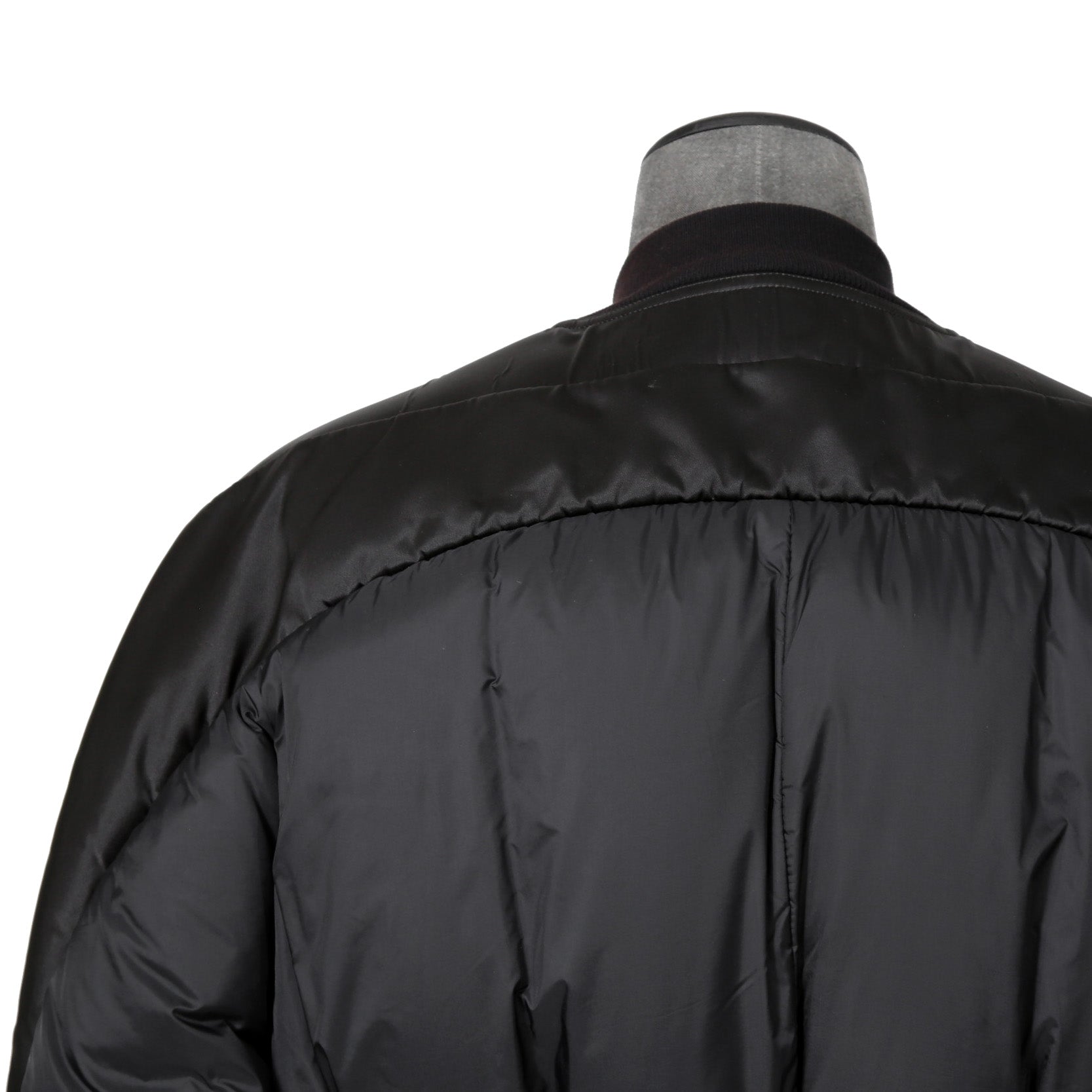 RICK OWENS リックオウエンス / 21FW GETHSEMANE / Girdered Bomber Down Jacket ガードァ ボンバー ダウン ジャケット / RO02A7785-NBNZD5 / size 40 (BLACK) ユニセックス