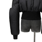 RICK OWENS リックオウエンス / 21FW GETHSEMANE / Girdered Bomber Down Jacket ガードァ ボンバー ダウン ジャケット / RO02A7785-NBNZD5 / size 40 (BLACK) ユニセックス