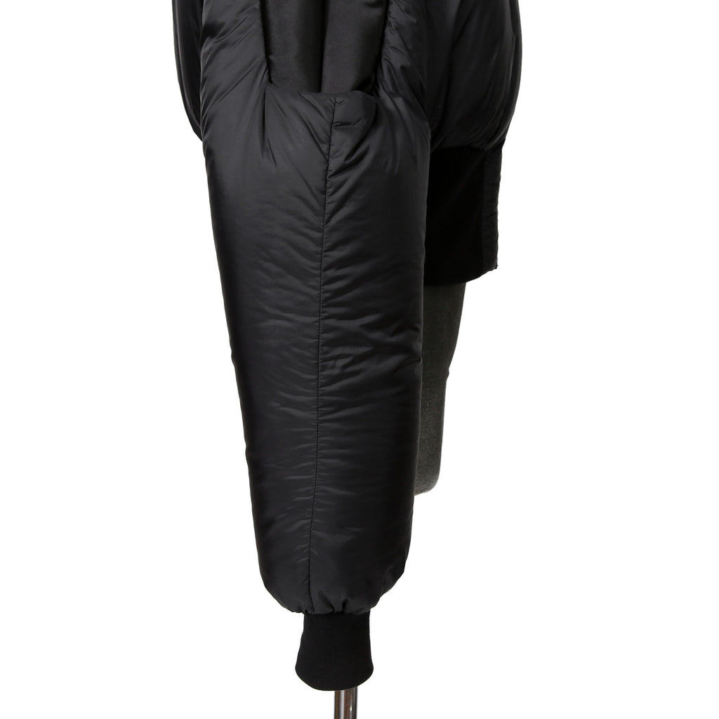 RICK OWENS リックオウエンス / 21FW GETHSEMANE / Girdered Bomber Down Jacket ガードァ ボンバー ダウン ジャケット / RO02A7785-NBNZD5 / size 40 (BLACK) ユニセックス