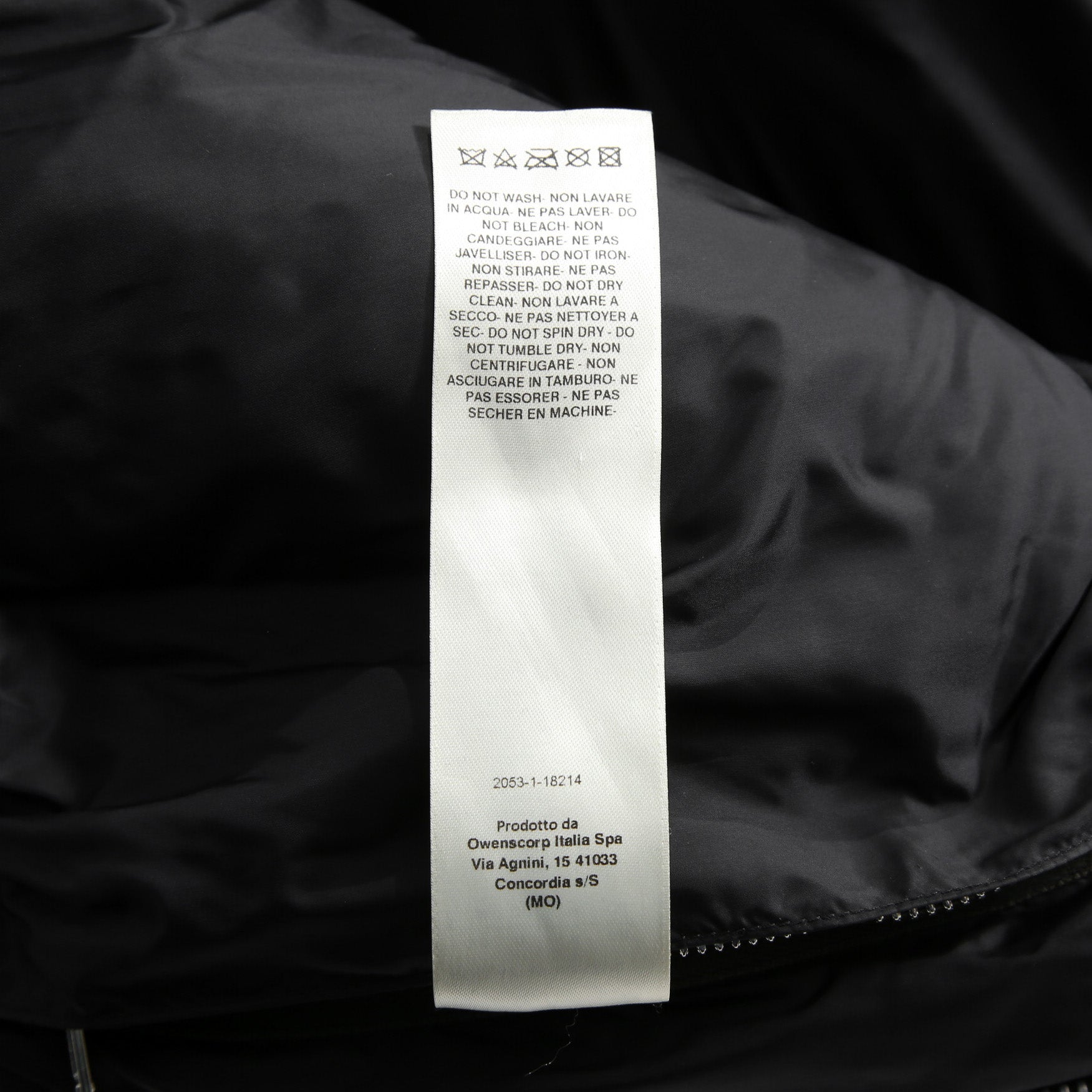 RICK OWENS リックオウエンス / 21FW GETHSEMANE / Girdered Bomber Down Jacket ガードァ ボンバー ダウン ジャケット / RO02A7785-NBNZD5 / size 40 (BLACK) ユニセックス