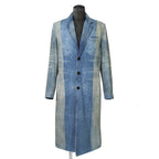 DIESEL ディーゼル / 24AW 美品 D-balzer-mid-fsf / デニム ロング チェスター コート / size S (INDIGO)