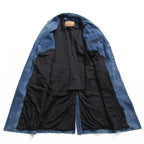 DIESEL ディーゼル / 24AW 美品 D-balzer-mid-fsf / デニム ロング チェスター コート / size S (INDIGO)