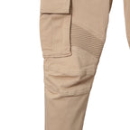 BALMAN バルマン / 蛇腹 バイカー スリム カーゴ パンツ / スキニー / size 29 (BEIGE)