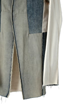 極美品 RICK OWENS / 22SS CAMICIA IN DENIM Larry Color Block Denim Jacket / RR01B1228-HUDEG / size 46 リックオウエンス