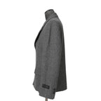 新品 MM6 メゾン マルジェラ / 23AW 袖タグ ウール メルトン ジャケット / SH0BN0016M35466860M / size 46 (GRAY)