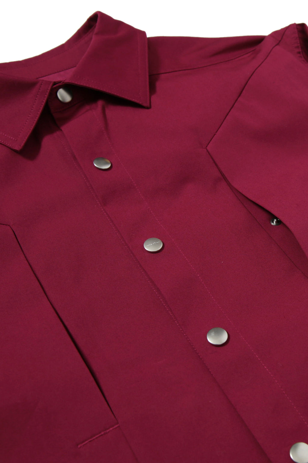 美品 RICK OWENS リックオウエンス / 22FW Jumbo Fogpocket Outershirt Jacket アウターシャツ / RU01C4745-TE / size 46 (23 FUCHSIA)