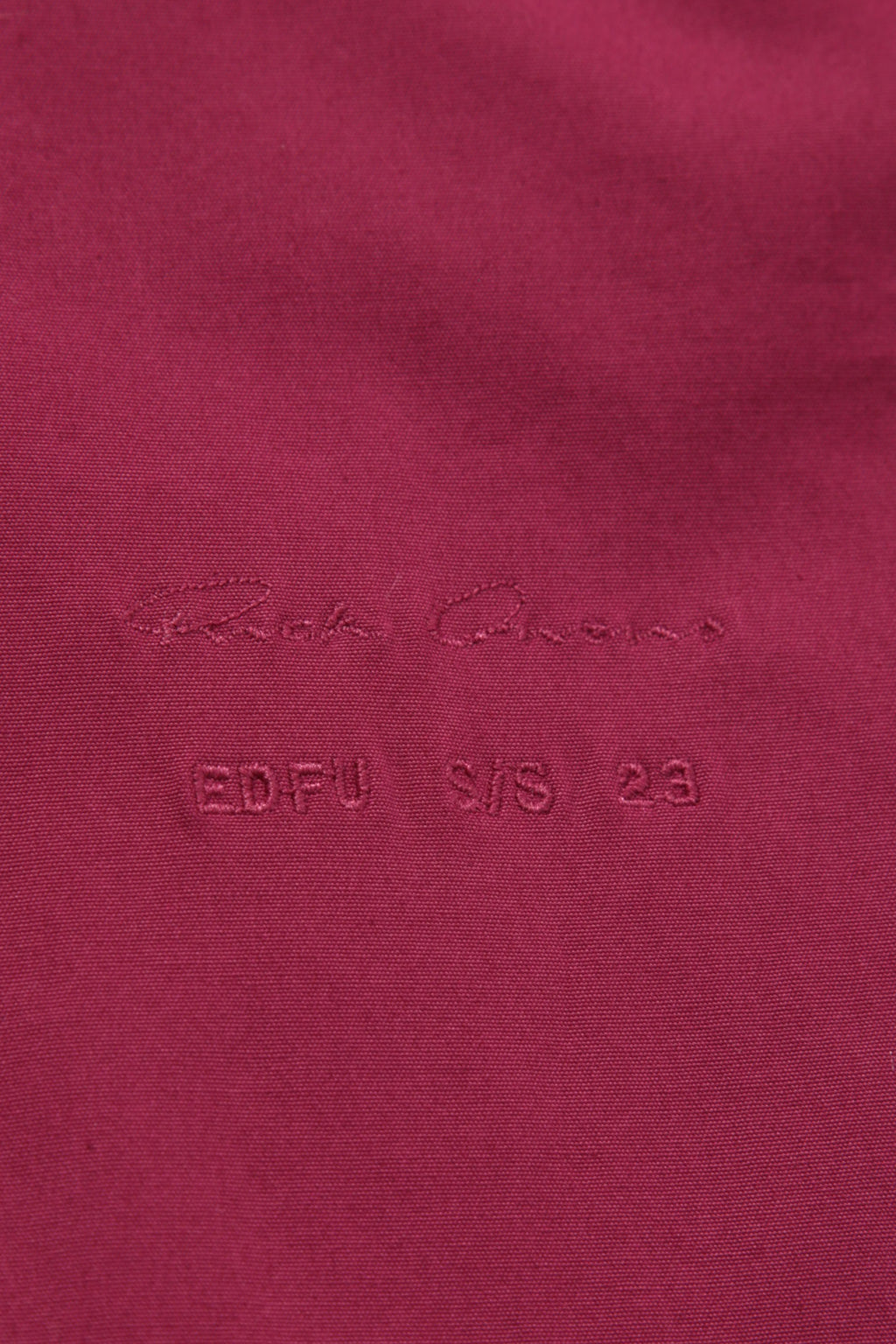 美品 RICK OWENS リックオウエンス / 22FW Jumbo Fogpocket Outershirt Jacket アウターシャツ / RU01C4745-TE / size 46 (23 FUCHSIA)