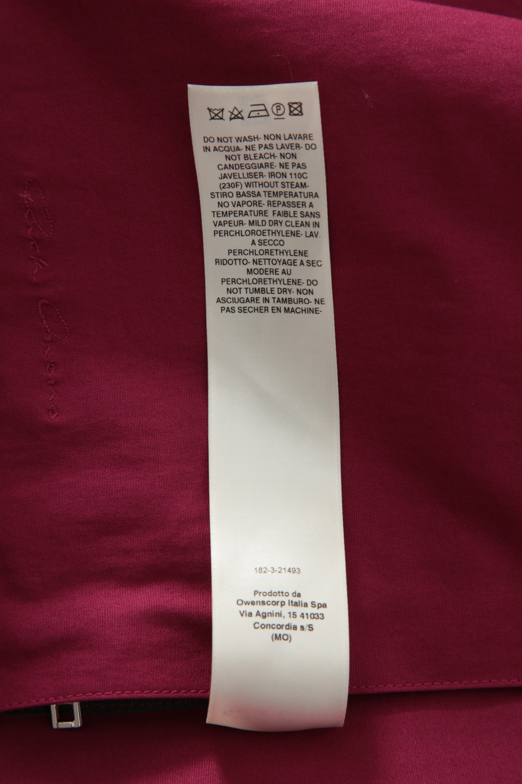 美品 RICK OWENS リックオウエンス / 22FW Jumbo Fogpocket Outershirt Jacket アウターシャツ / RU01C4745-TE / size 46 (23 FUCHSIA)