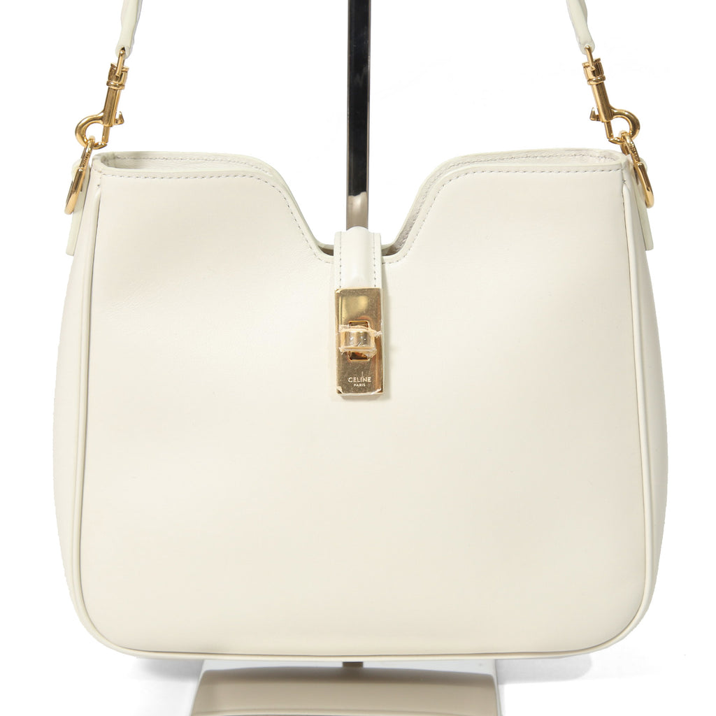 新品 CELINE セリーヌ / 24年製 スモール カミーユ 16（セーズ）ソフト バッグ / スムースカーフスキン / (rice)